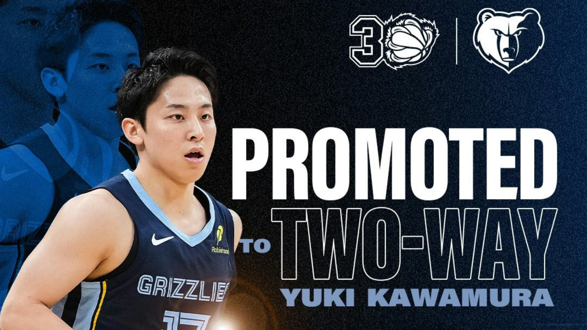 Yuki Kawamura earns NBA Two-Way Contract with Memphis Grizzlies